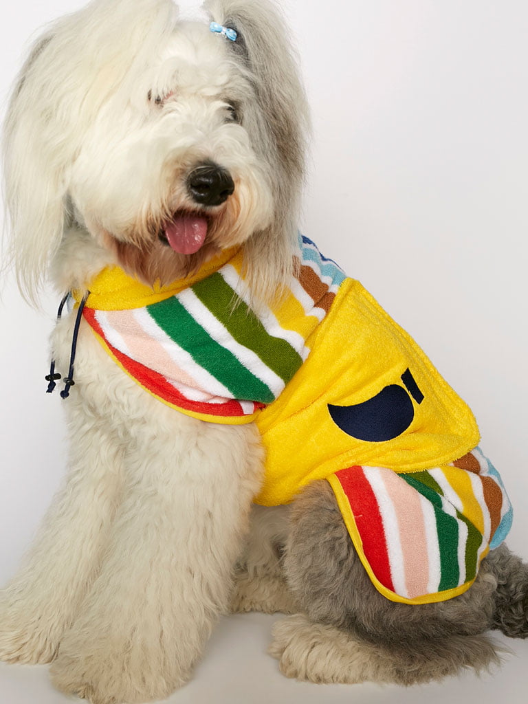 Alaplaya | Poncho de plajă câini | The Painter’s wife Peggy Dog Multicolor Poncho