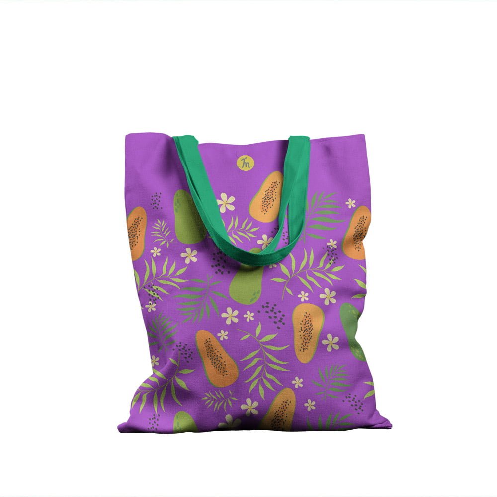 Alaplaya | Geantă de plajă MuleWear Mango și Flori