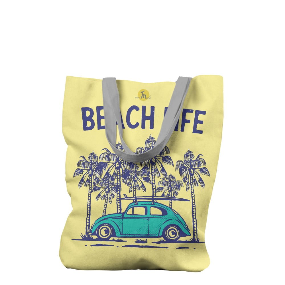 Alaplaya | Geantă de plajă căptușită MuleWear Beach Life