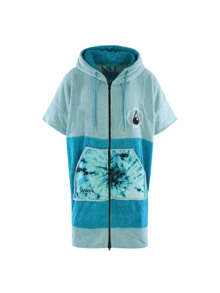 Poncho barbati colorat, pentru plaja, scuba sau surfing