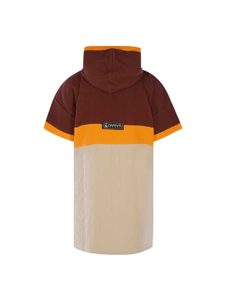 Poncho barbati colorat, pentru plaja, scuba sau surfing